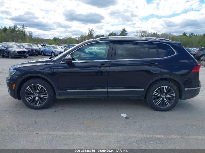 2018 Volkswagen Tiguan 2.0T Sel Premium VIN: 3VV4B7AX0JM006834 Lot: 39388059