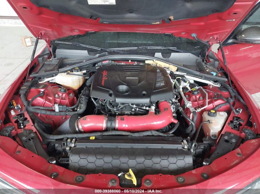 2018 Alfa Romeo Giulia Ti Sport Awd VIN: ZARFAEEN7J7566115 Lot: 39388060