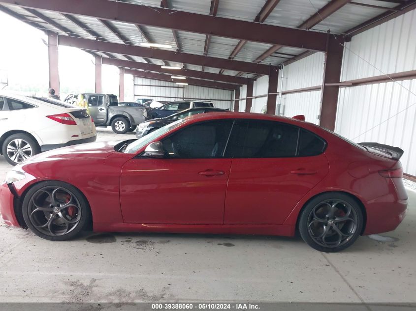 2018 Alfa Romeo Giulia Ti Sport Awd VIN: ZARFAEEN7J7566115 Lot: 39388060