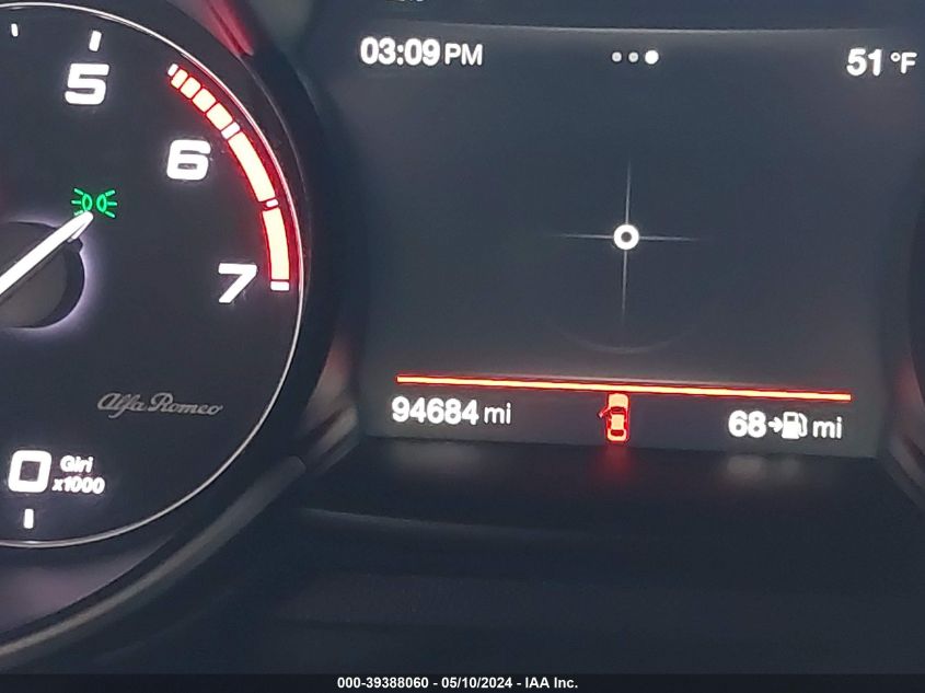 2018 Alfa Romeo Giulia Ti Sport Awd VIN: ZARFAEEN7J7566115 Lot: 39388060