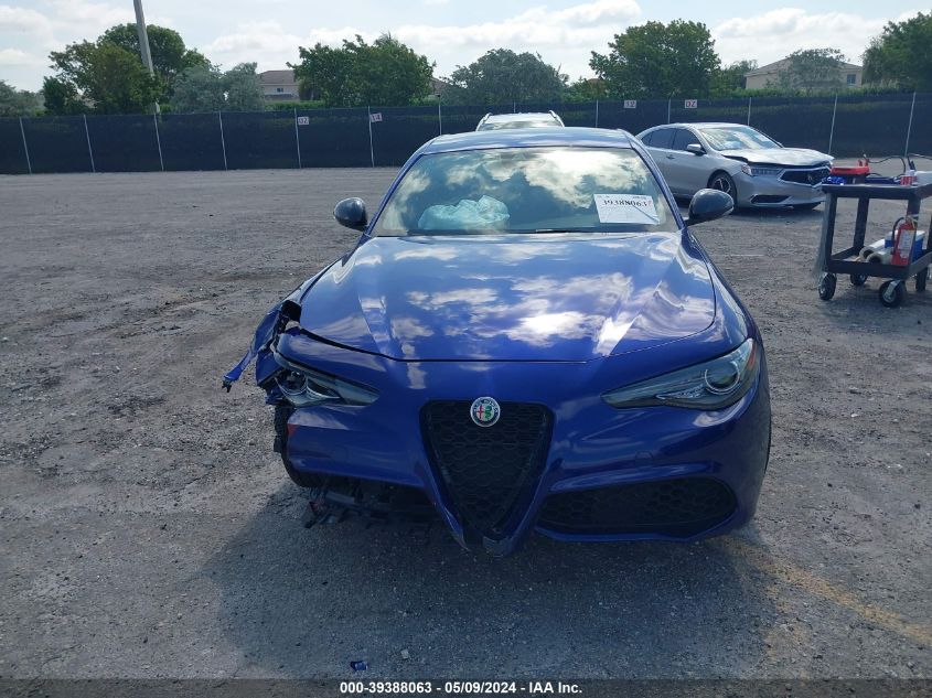 2020 Alfa Romeo Giulia Rwd VIN: ZARFAMAN9L7625135 Lot: 39388063