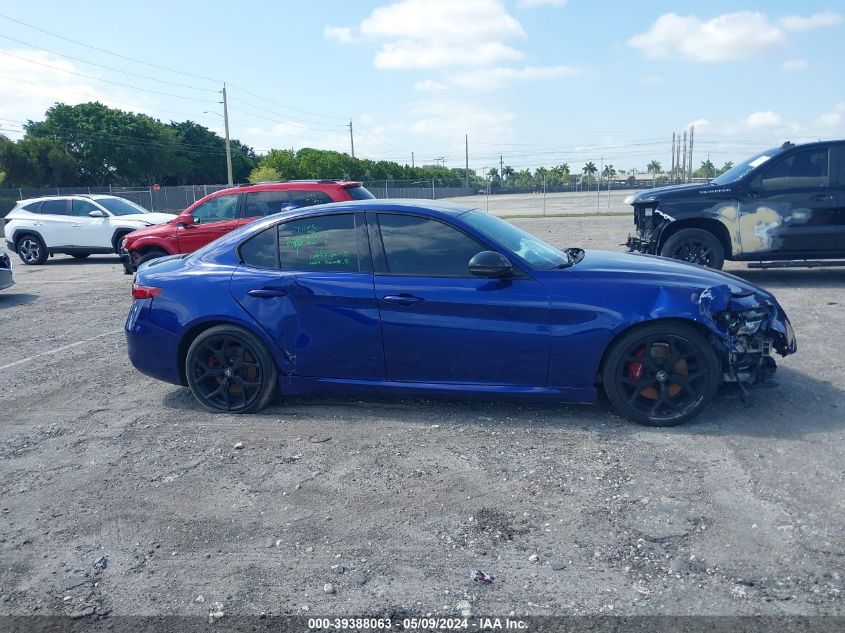 2020 Alfa Romeo Giulia Rwd VIN: ZARFAMAN9L7625135 Lot: 39388063