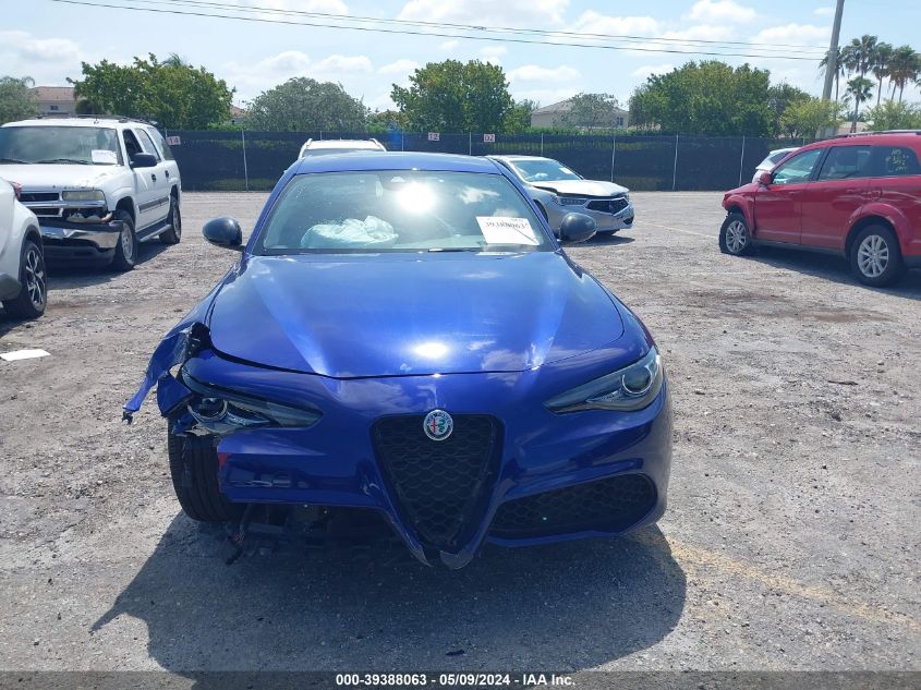 2020 Alfa Romeo Giulia Rwd VIN: ZARFAMAN9L7625135 Lot: 39388063