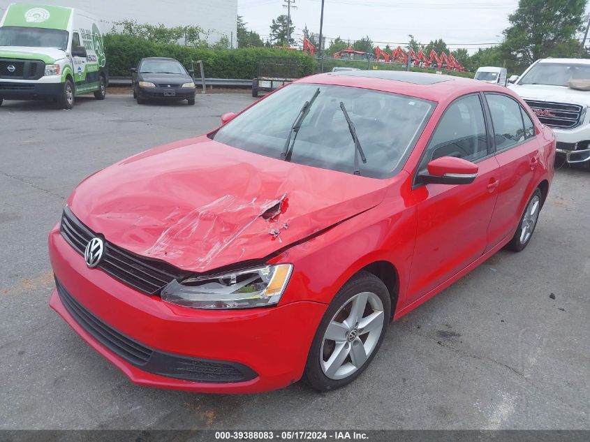 2012 Volkswagen Jetta 2.0L Tdi VIN: 3VW3L7AJ8CM398447 Lot: 39388083