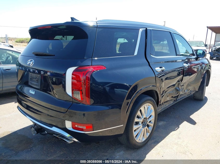 2020 Hyundai Palisade Limited VIN: KM8R54HE6LU138067 Lot: 39388086