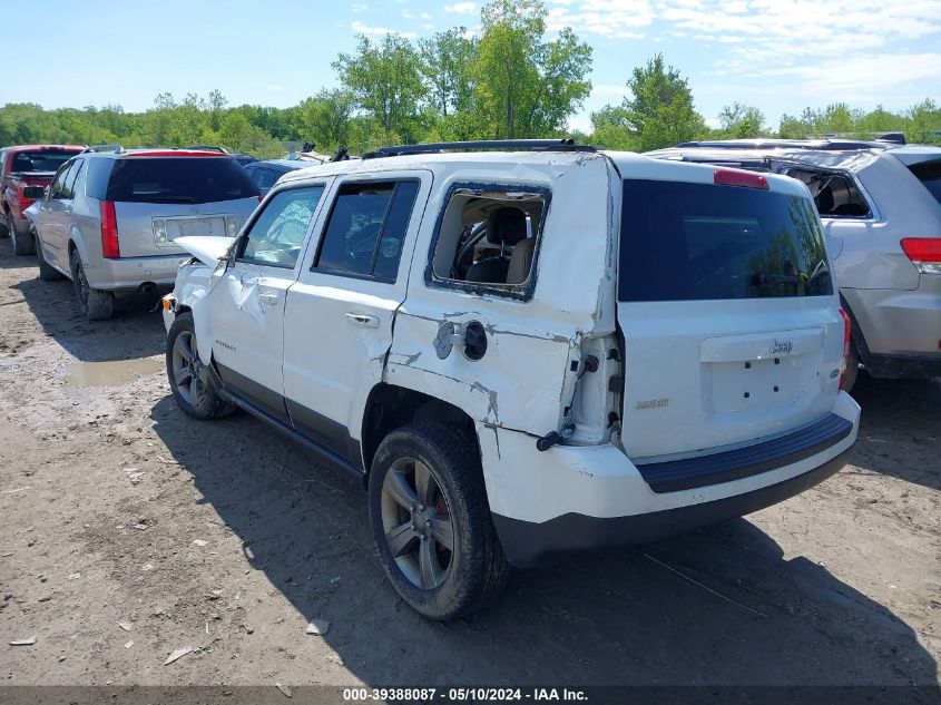 2014 Jeep Patriot High Altitude VIN: 1C4NJPFA1ED927861 Lot: 39388087