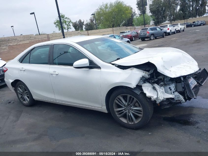 2016 Toyota Camry Se VIN: 4T1BF1FK5GU593780 Lot: 39388091