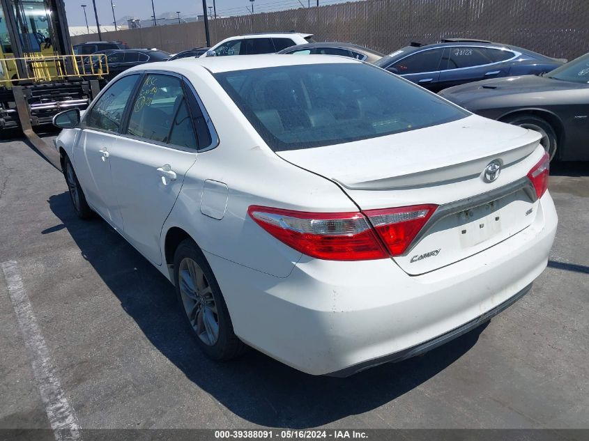 2016 Toyota Camry Se VIN: 4T1BF1FK5GU593780 Lot: 39388091