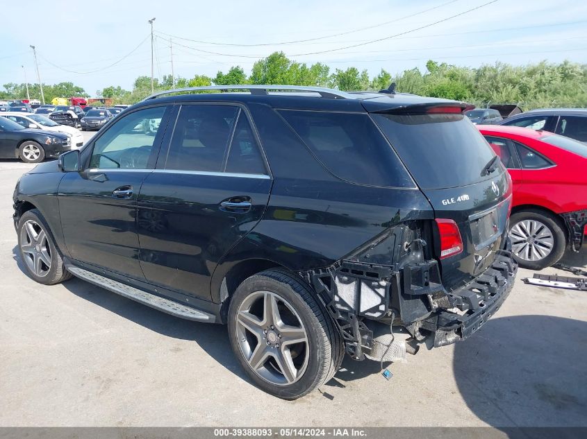 2016 Mercedes-Benz Gle 400 4Matic VIN: 4JGDA5GB2GA702100 Lot: 39388093