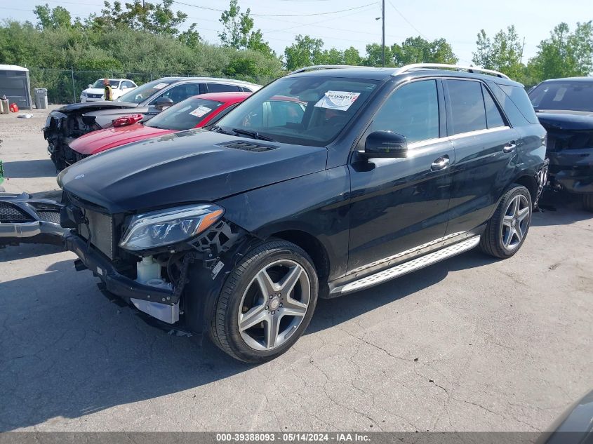 2016 Mercedes-Benz Gle 400 4Matic VIN: 4JGDA5GB2GA702100 Lot: 39388093