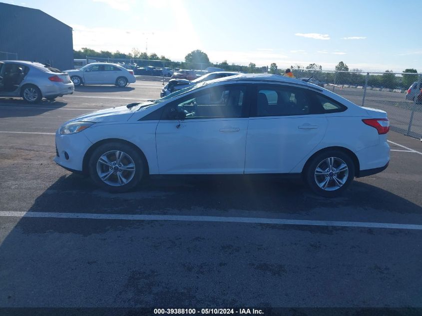 2014 Ford Focus Se VIN: 1FADP3F24EL262820 Lot: 39388100