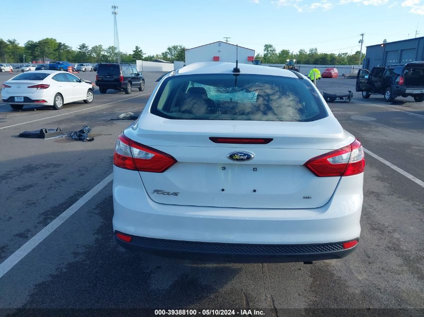 2014 Ford Focus Se VIN: 1FADP3F24EL262820 Lot: 39388100