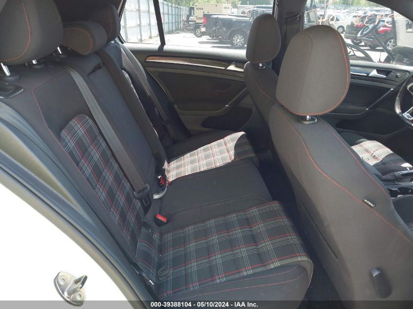 2017 Volkswagen Golf Gti Autobahn 4-Door/S 4-Door/Se 4-Door/Sport 4-Door VIN: 3VW5T7AU9HM034709 Lot: 39388104