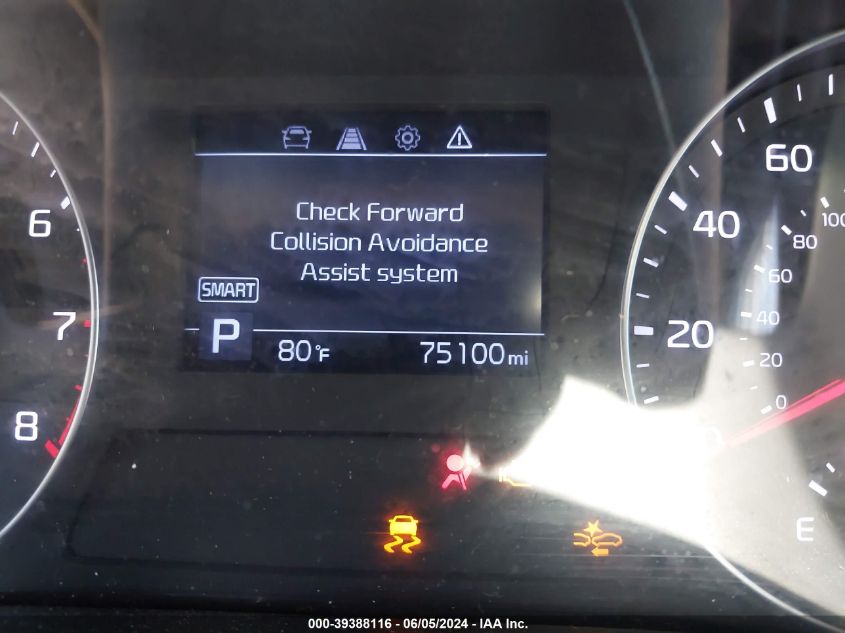 2019 Kia Forte Lxs VIN: 3KPF24ADXKE083461 Lot: 39388116