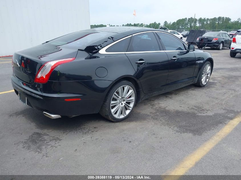 2011 Jaguar Xj Supercharged VIN: SAJWA1GE6BMV05164 Lot: 39388119