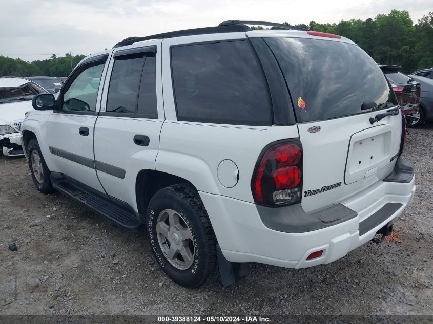 2004 Chevrolet Trailblazer Ls VIN: 1GNDT13S642117868 Lot: 39388124