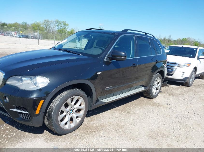 2013 BMW X5 xDrive50I VIN: 5UXZV8C57DL898808 Lot: 39388128