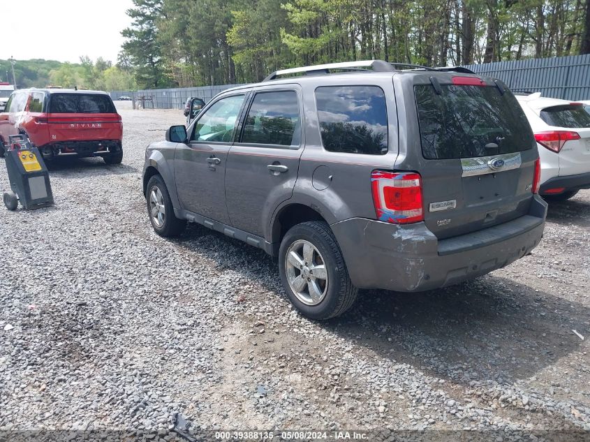 2012 Ford Escape Limited VIN: 1FMCU9EG9CKC34878 Lot: 39388135