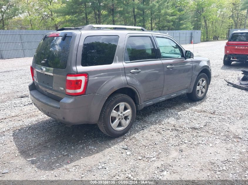 2012 Ford Escape Limited VIN: 1FMCU9EG9CKC34878 Lot: 39388135