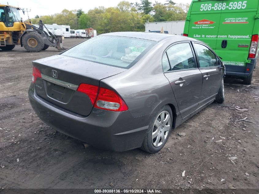 2009 Honda Civic Lx VIN: 2HGFA16599H537010 Lot: 39388136