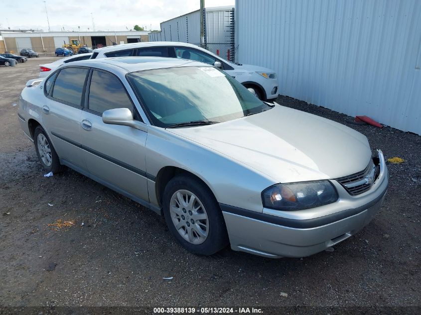 2005 Chevrolet Impala VIN: 2G1WF52E359305416 Lot: 39388139