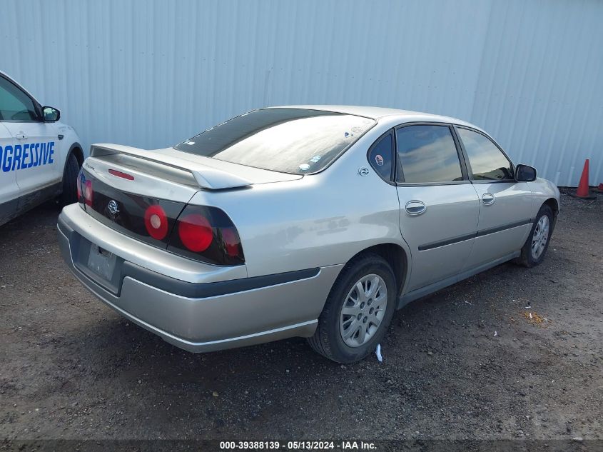 2005 Chevrolet Impala VIN: 2G1WF52E359305416 Lot: 39388139