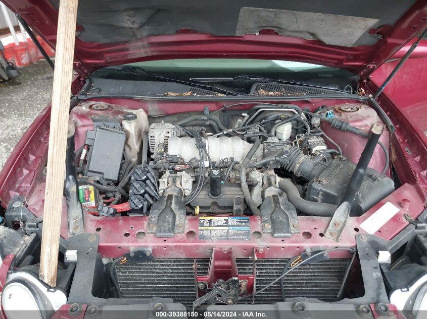 2006 Buick Lacrosse Cxl VIN: 2G4WD582X61122293 Lot: 39388150