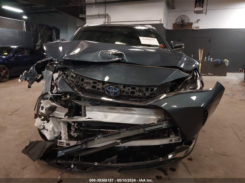 2021 Toyota Venza Xle VIN: JTEAAAAH4MJ069815 Lot: 39388157