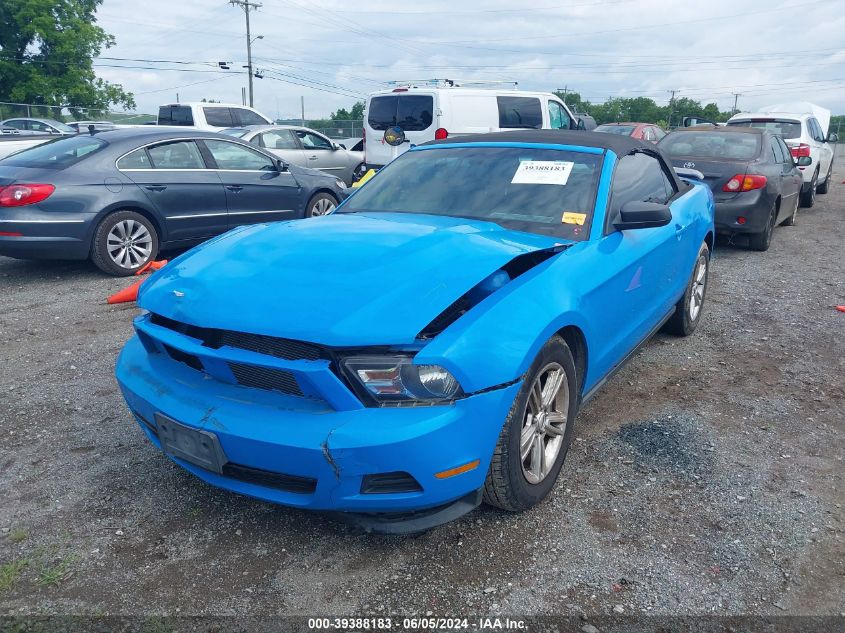 2012 Ford Mustang V6 VIN: 1ZVBP8EM5C5241250 Lot: 39388183