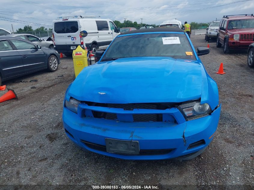 2012 Ford Mustang V6 VIN: 1ZVBP8EM5C5241250 Lot: 39388183