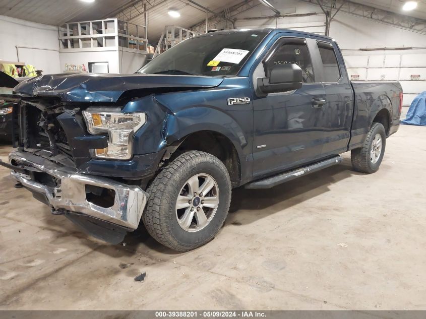 2016 Ford F-150 Xl VIN: 1FTEX1EPXGFC78280 Lot: 39388201