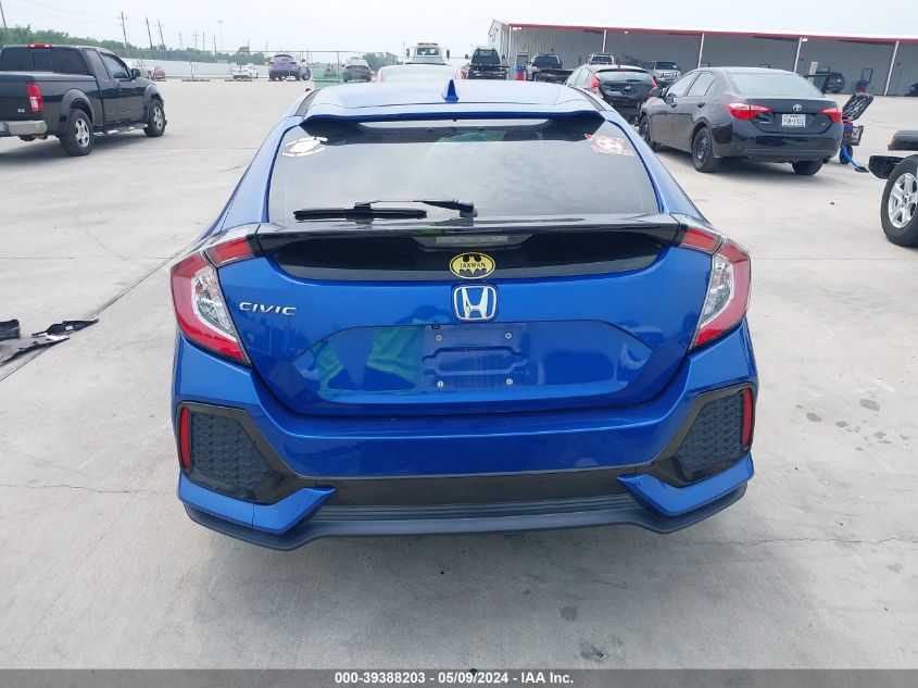 2018 Honda Civic Ex VIN: SHHFK7H56JU430081 Lot: 39388203