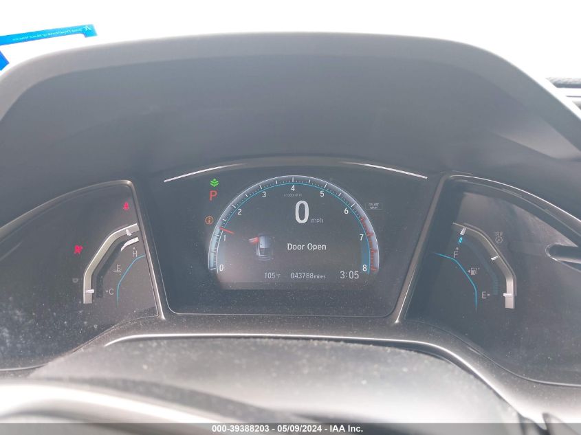 2018 Honda Civic Ex VIN: SHHFK7H56JU430081 Lot: 39388203