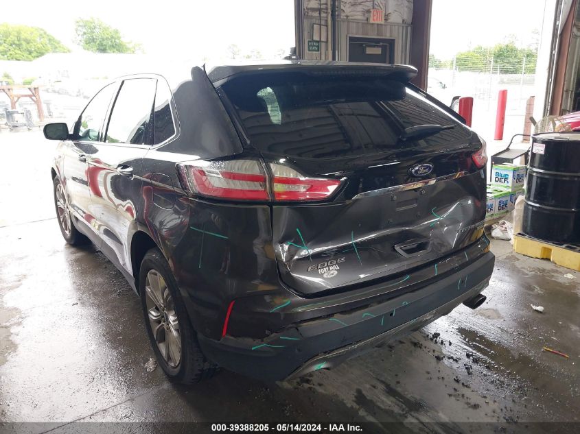 2019 Ford Edge Titanium VIN: 2FMPK4K96KBB34181 Lot: 39388205