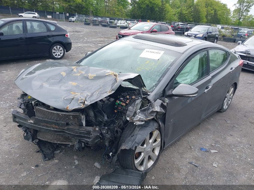 2012 Hyundai Elantra Limited VIN: 5NPDH4AE8CH128361 Lot: 39388209