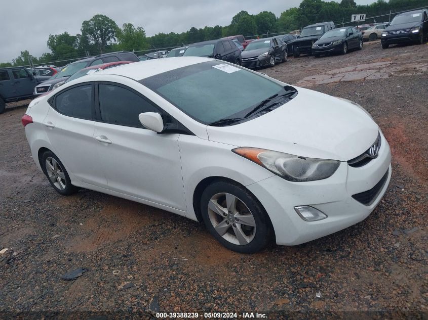 2013 Hyundai Elantra Gls VIN: 5NPDH4AE6DH387819 Lot: 39388239