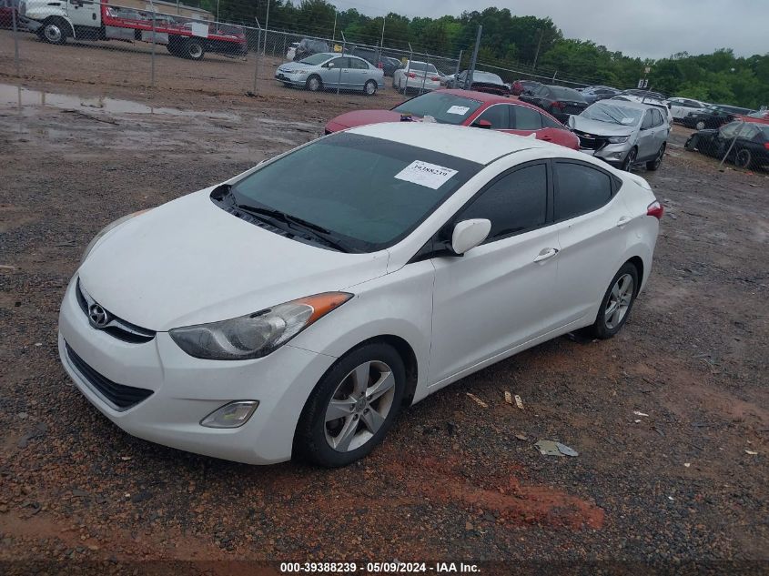 2013 Hyundai Elantra Gls VIN: 5NPDH4AE6DH387819 Lot: 39388239