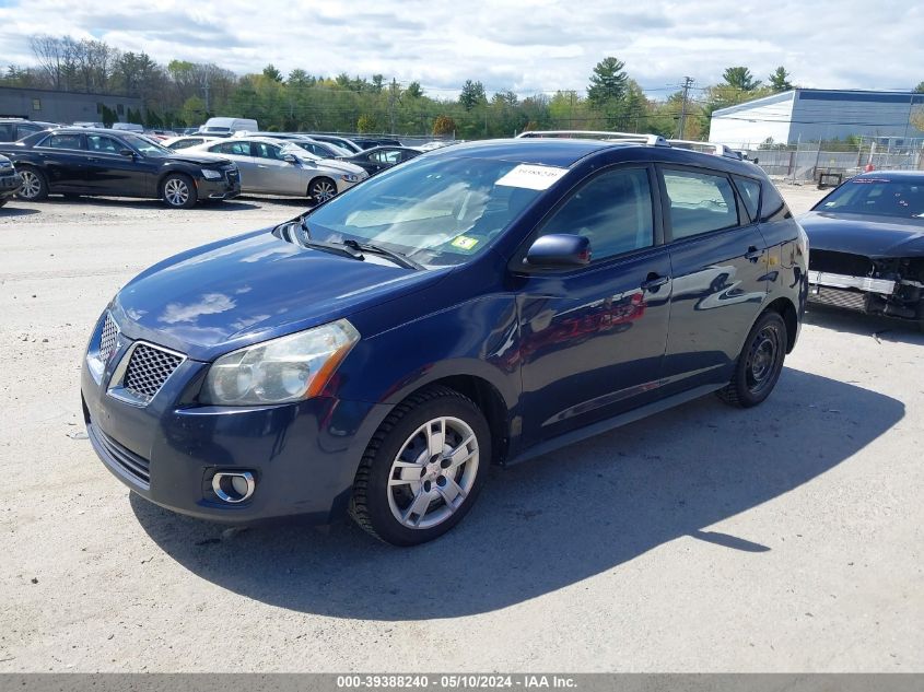 2009 Pontiac Vibe VIN: 5Y2SM67029Z458489 Lot: 39388240