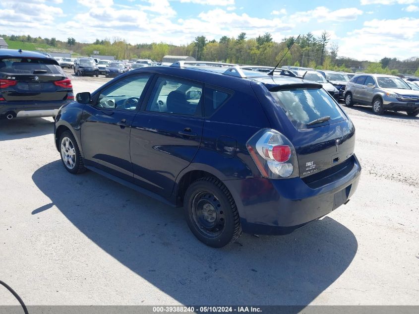 2009 Pontiac Vibe VIN: 5Y2SM67029Z458489 Lot: 39388240