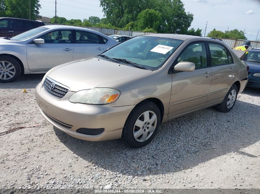 2008 Toyota Corolla Le VIN: 2T1BR32E48C861496 Lot: 39388244