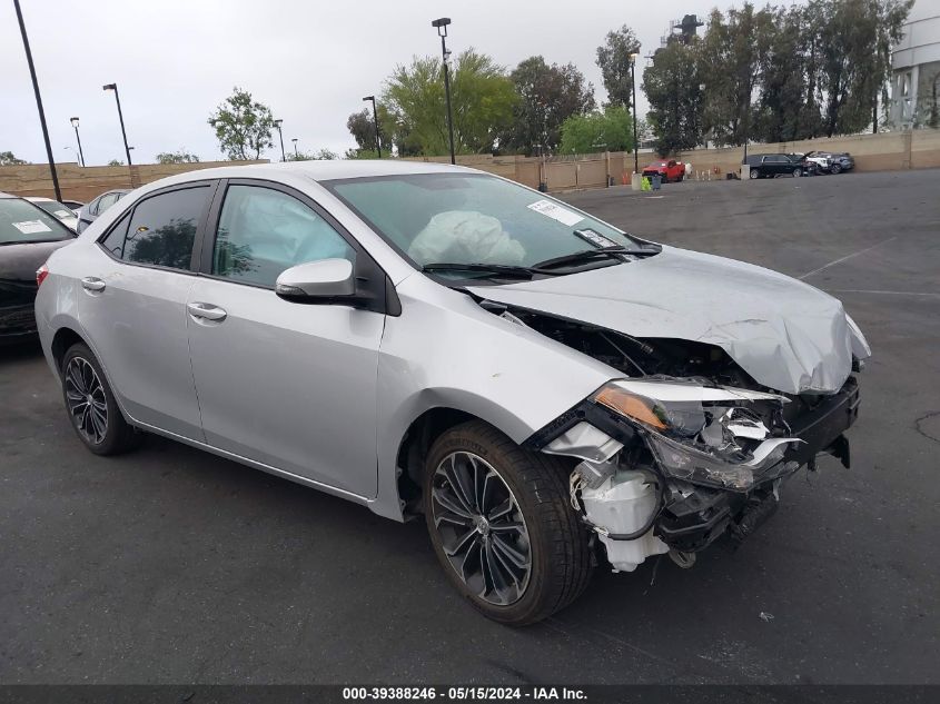 2014 Toyota Corolla S Plus VIN: 5YFBURHE0EP006024 Lot: 39388246