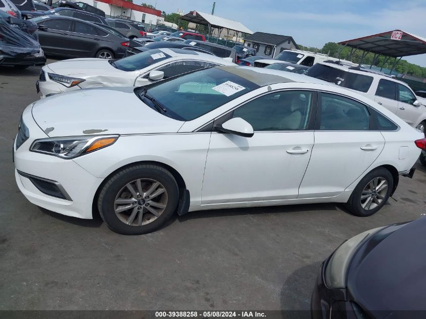 2017 Hyundai Sonata Se VIN: 5NPE24AF3HH500517 Lot: 39388258