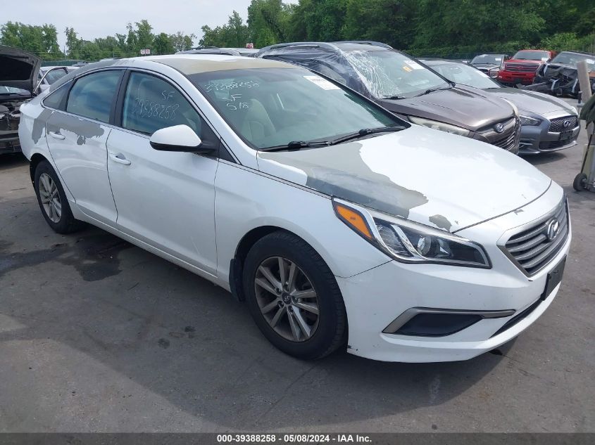 2017 Hyundai Sonata Se VIN: 5NPE24AF3HH500517 Lot: 39388258