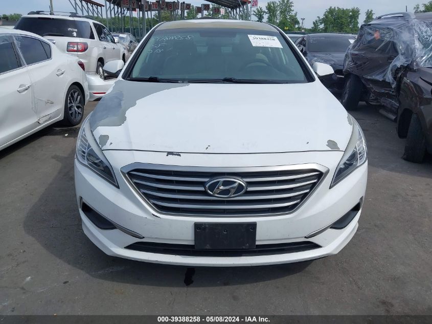 2017 Hyundai Sonata Se VIN: 5NPE24AF3HH500517 Lot: 39388258