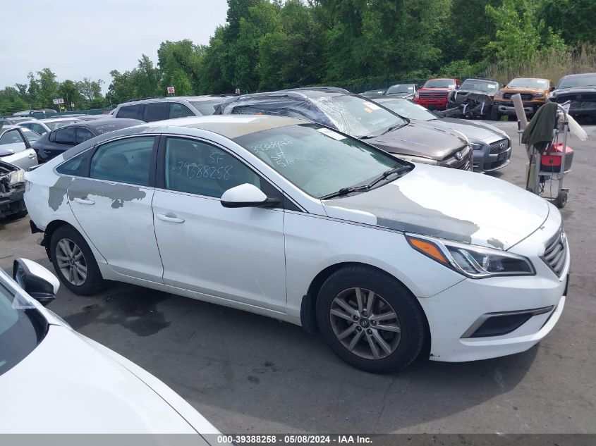 2017 Hyundai Sonata Se VIN: 5NPE24AF3HH500517 Lot: 39388258