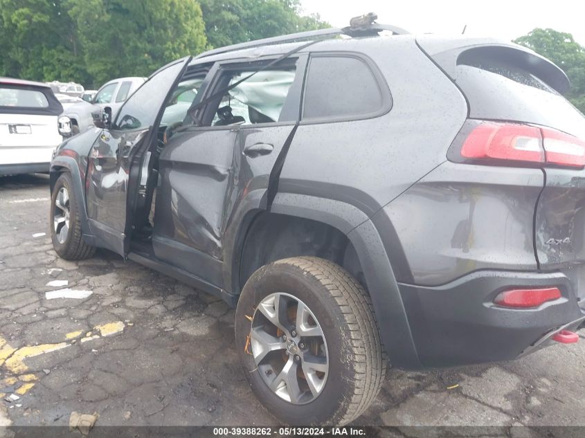 2017 Jeep Cherokee Trailhawk L Plus 4X4 VIN: 1C4PJMBS9HW568645 Lot: 39388262