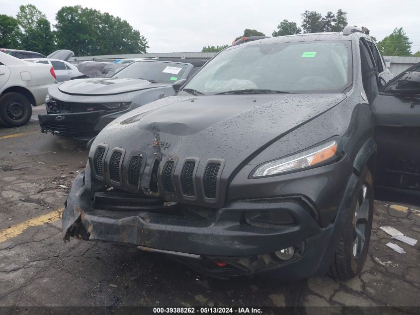 2017 Jeep Cherokee Trailhawk L Plus 4X4 VIN: 1C4PJMBS9HW568645 Lot: 39388262