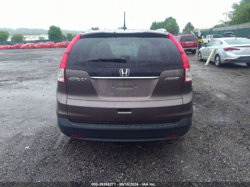 2014 Honda Cr-V Ex-L VIN: 2HKRM4H74EH687305 Lot: 39388271