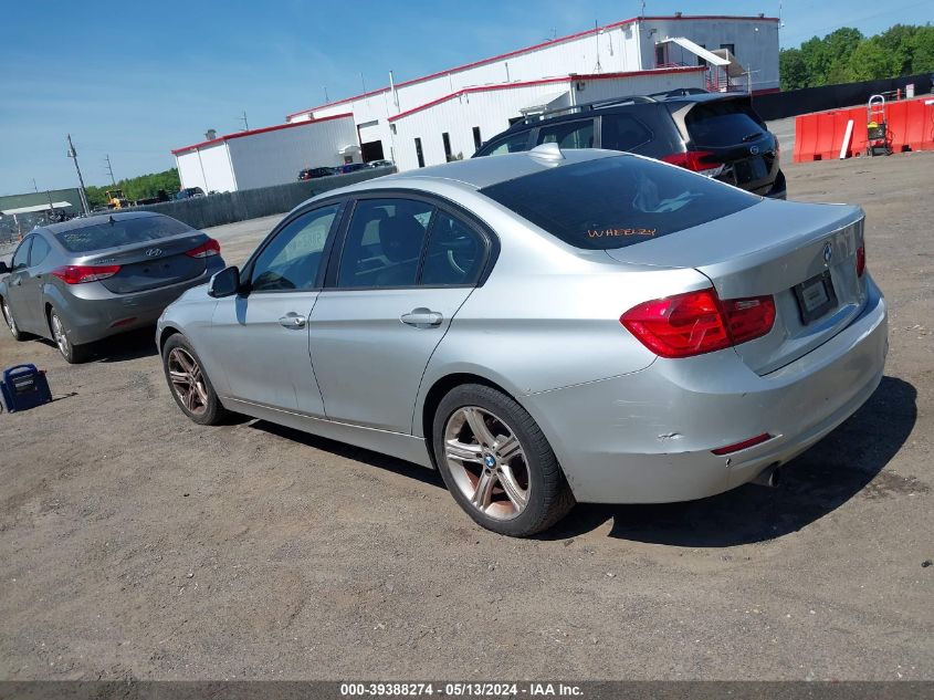 2015 BMW 320I VIN: WBA3B1G53FNT02180 Lot: 39388274