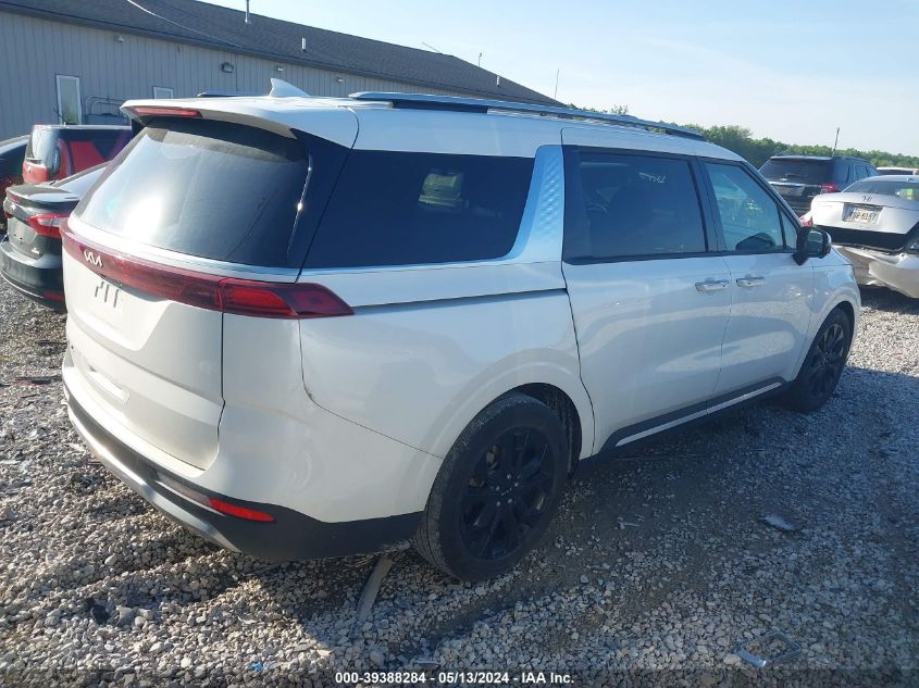 2022 Kia Carnival Sx Prestige VIN: KNDNE5H30N6149497 Lot: 39388284